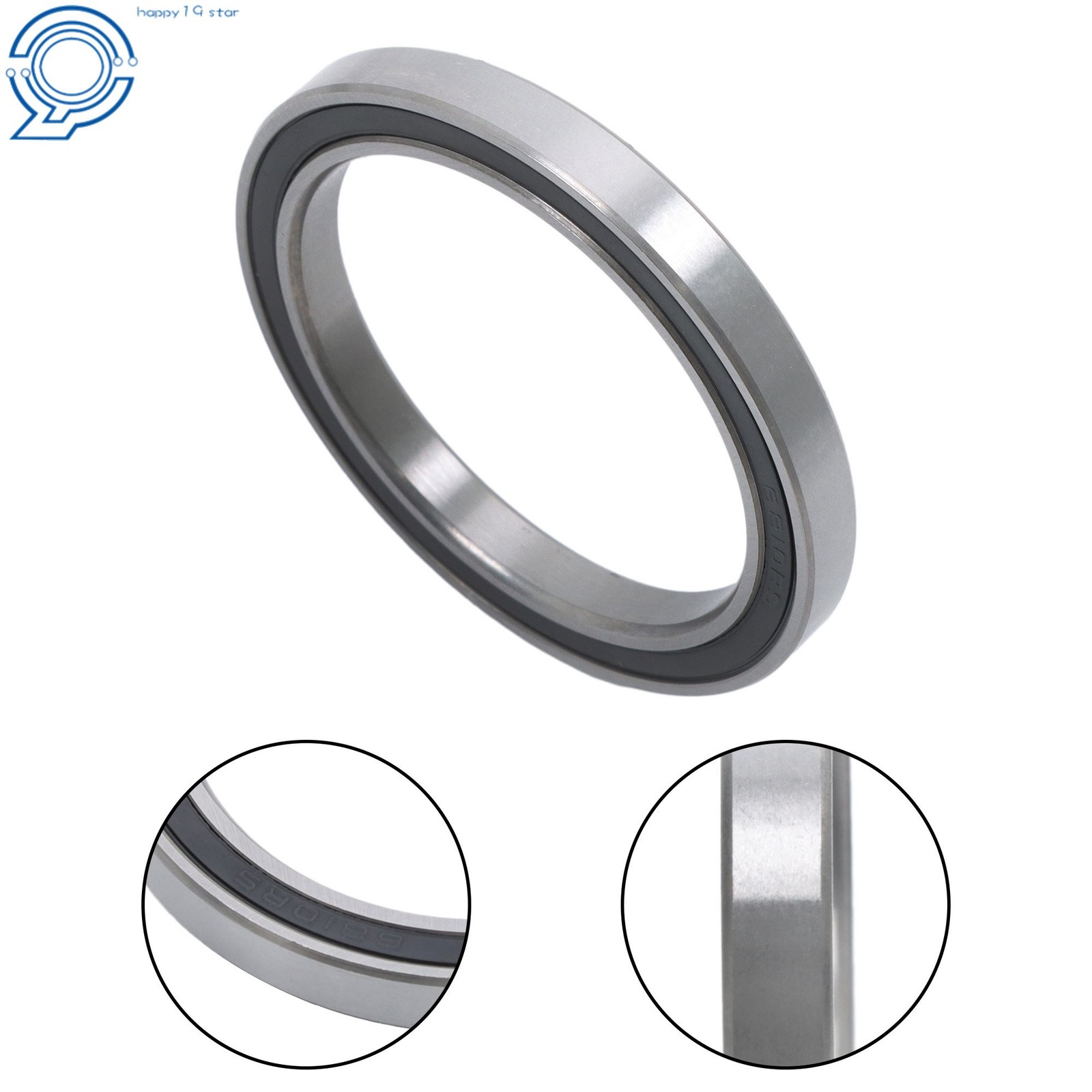 Double Rubber Sealed 6810-2RS Bearings 10pcs 50x65x7mm Pre-Lubed
