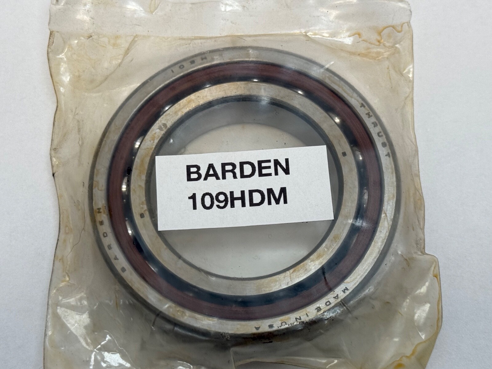 Barden 109HDM Angular Bearing 7009-C 109-HDM 45x75x16 mm