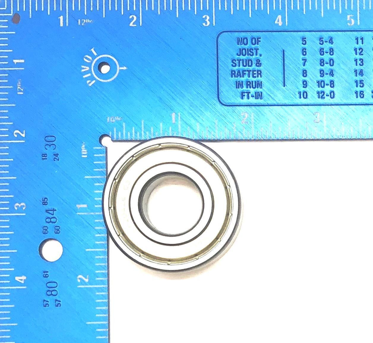 Nachi Single Row Ball Bearing 6204ZEC3 NOS