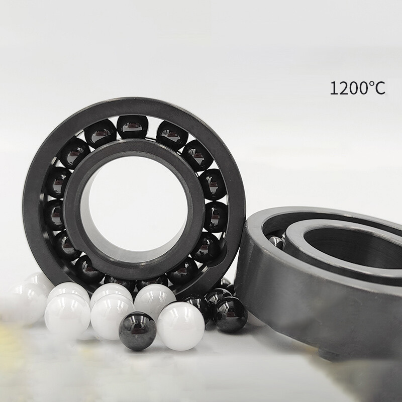 Si3N4 Ceramic Bearing ID 10mm-50mm High Temperature Resistance 1200℃ Insulation