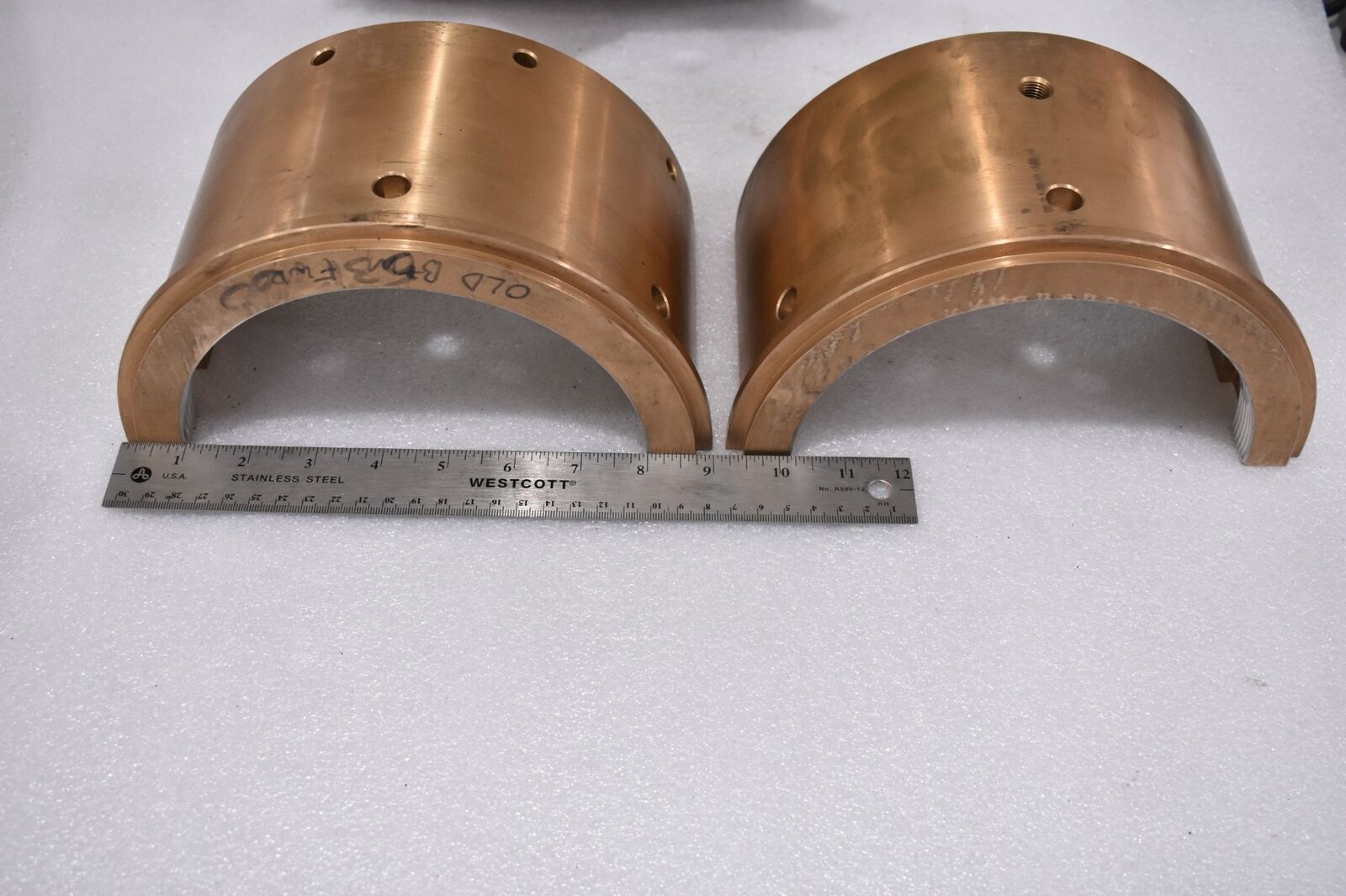 HOWDEN BUFFALO BFP PUMP SPLIT JOURNAL BEARING LINER SET #77-99-2017 531760 02BF