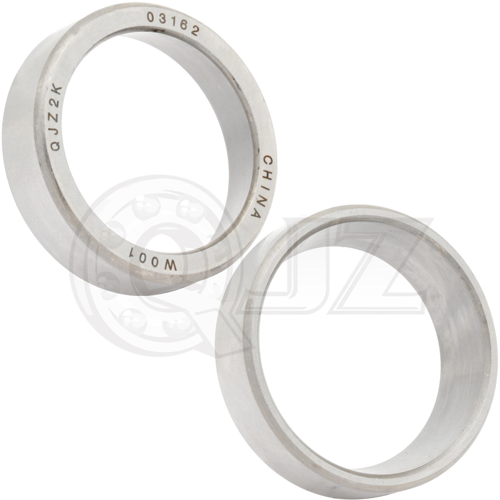[Qty.2] 03062-03162 Tapered Roller Bearing Set Cup & Cone [5/8″ ID x 0.5625″ W]