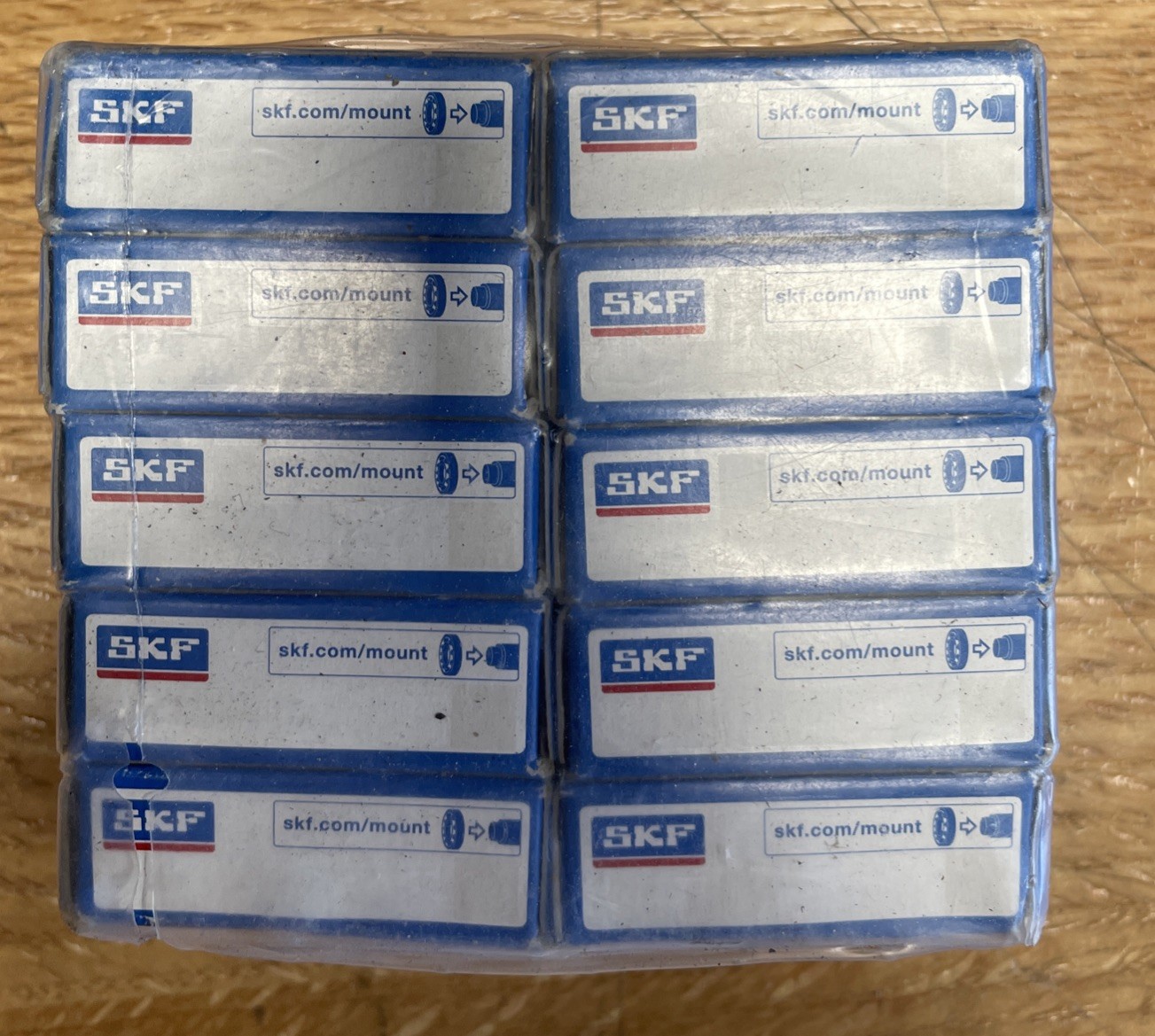 10 Lot SKF 6003-2RSH 17X35X10MM Double Rubber Seal Ball Bearings 6003-2RSH/C3