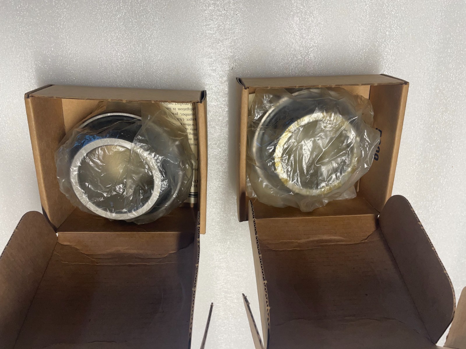 Two SKF YAR210-2F Insert bearings