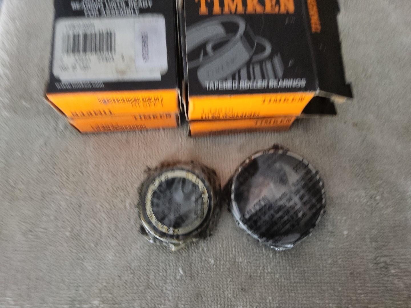 Lot of 2 Timken SET14 (L44643/L44610) Bearing & Race Set NOS