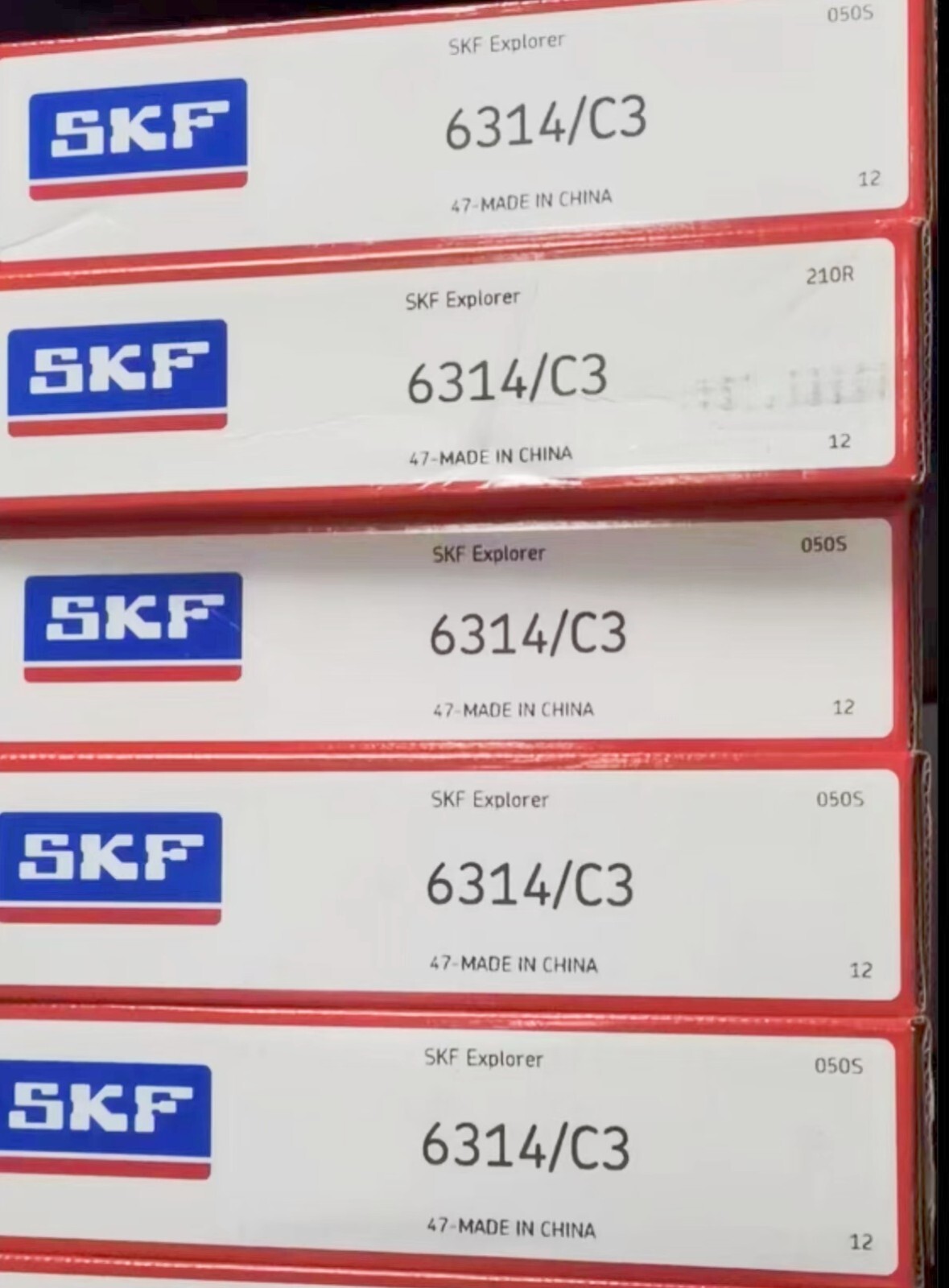 1PC SKF 6314/C3 Deep Groove Ball Bearing #MK