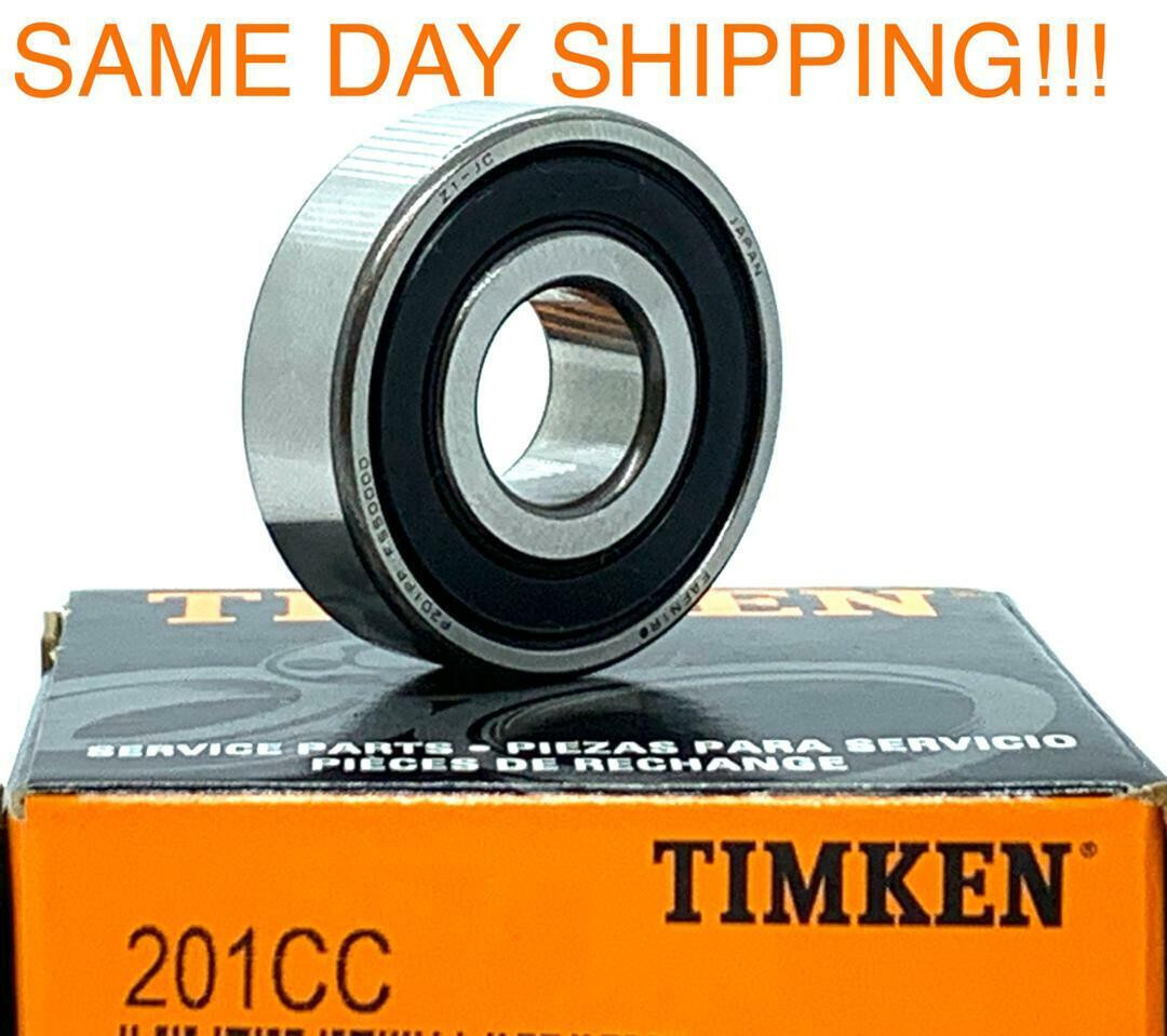 TIMKEN 201CC DEEP GROOVE RADIAL BALL BEARING 12Xx32x10 mm 6201 2RS