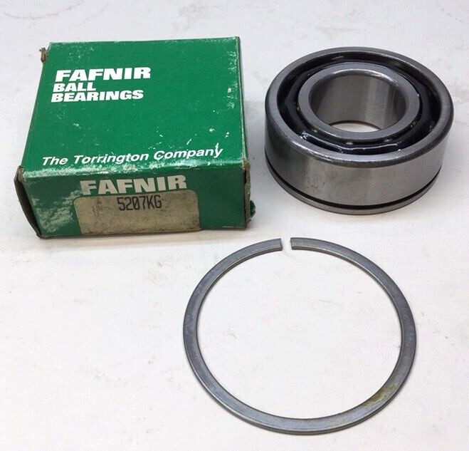 Fafnir 5207KG Angular Contact Ball Bearing Double Row 35mm ID X 72mm OD X 27mm W