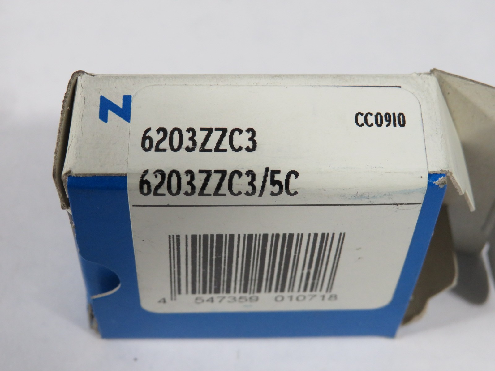 NTN 6203ZZC3/5C Deep Groove Ball Bearing 40mm OD 17mm Bore 12mm W NEW