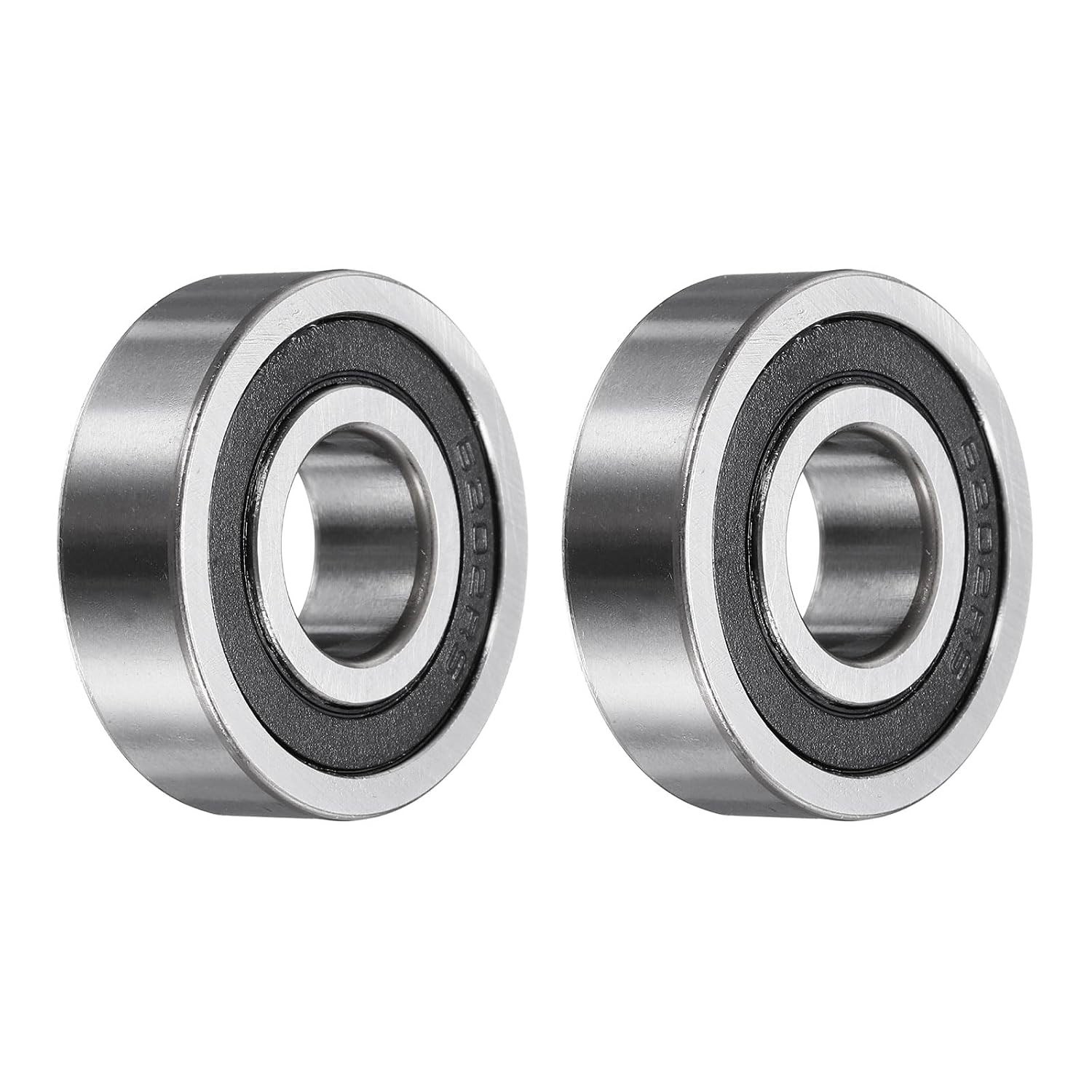2Pcs 153711-2RS Non-Standard Ball Bearings 15mm ID x 37mm OD x 11mm Thickness Be