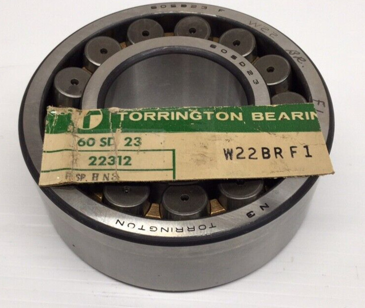 Torrington 60SD23W22BRF1 Spherical Roller Bearing 60mm ID 130mm OD 46mm W 22312