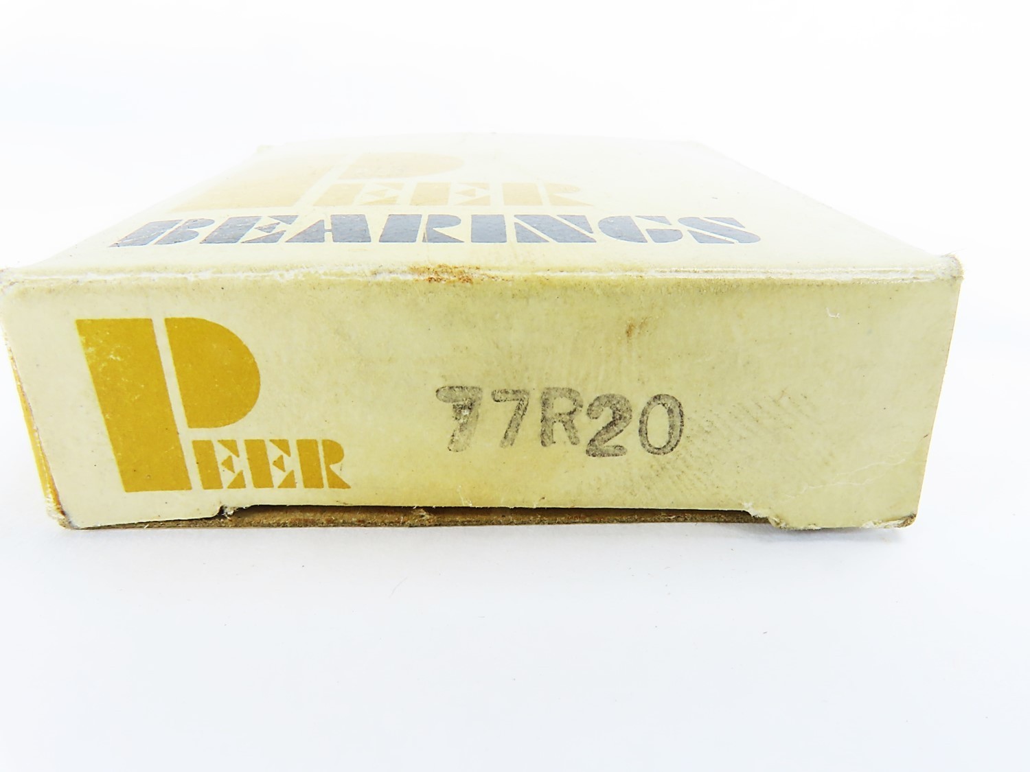 Peer Bearings 77R20 Double Metal Shielded Bearing 7R-20 1.25 x 2.25 x 0.50″ NIB