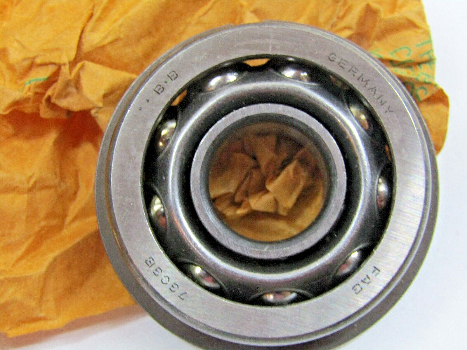 FAG Germany 7303B NR 17mm X 47mm X 14mm Angular Contact Snap Ring Bearing