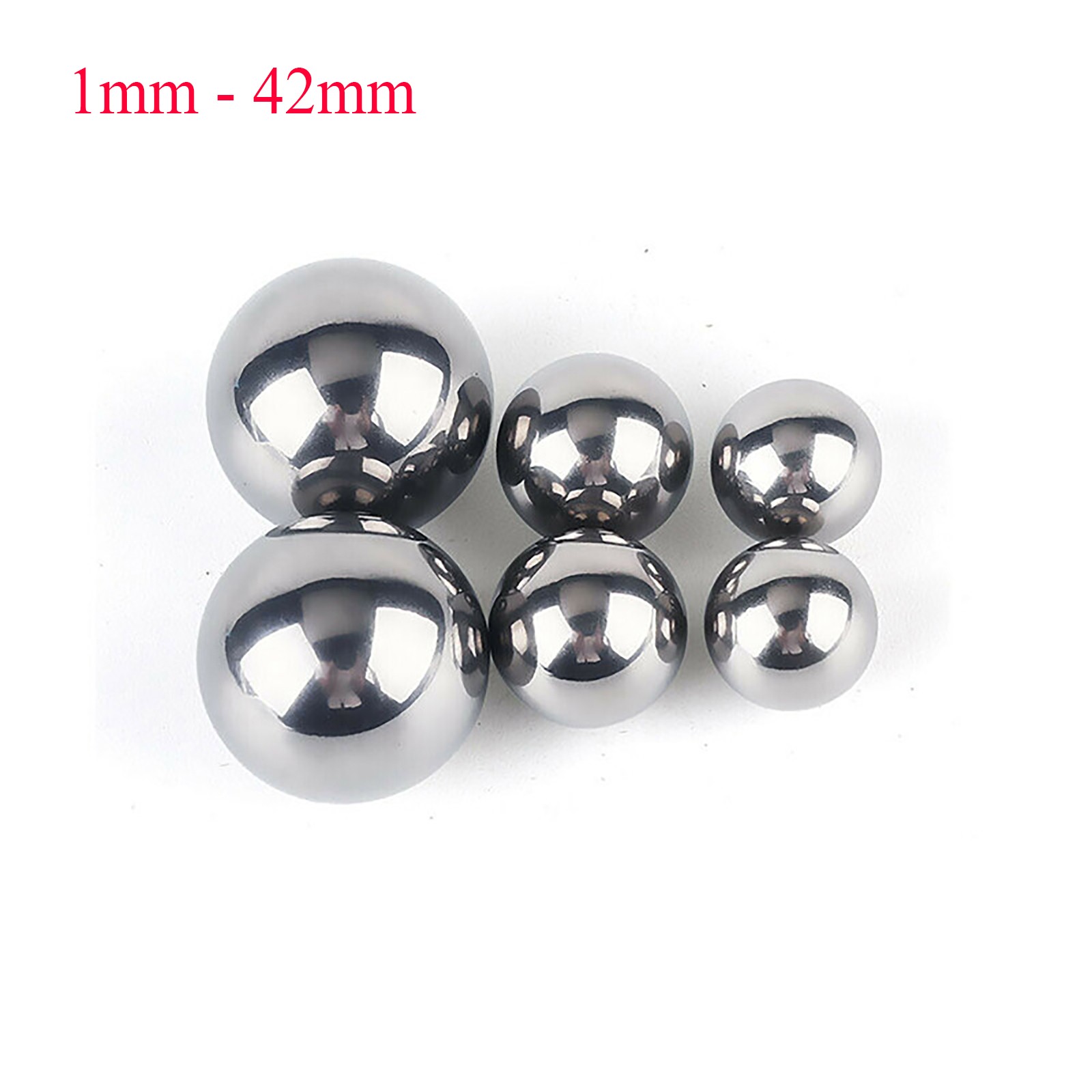 High-Precision 304 A2 Stainless Steel Bearing Balls – Solid Sizes 1mm to 42mm