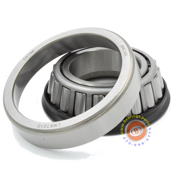 LM67000LA/10 Tapered Roller Bearings Set with Rubber Seal