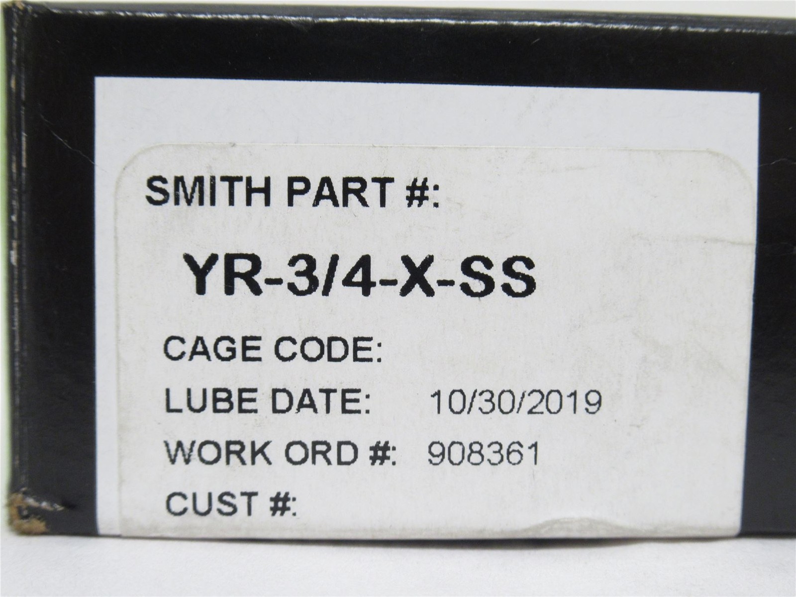 235450 New In Box; Smith YR-3/4-X-SS Yoke Roller 1/4″ID x 3/4″OD x 1/2″ Width