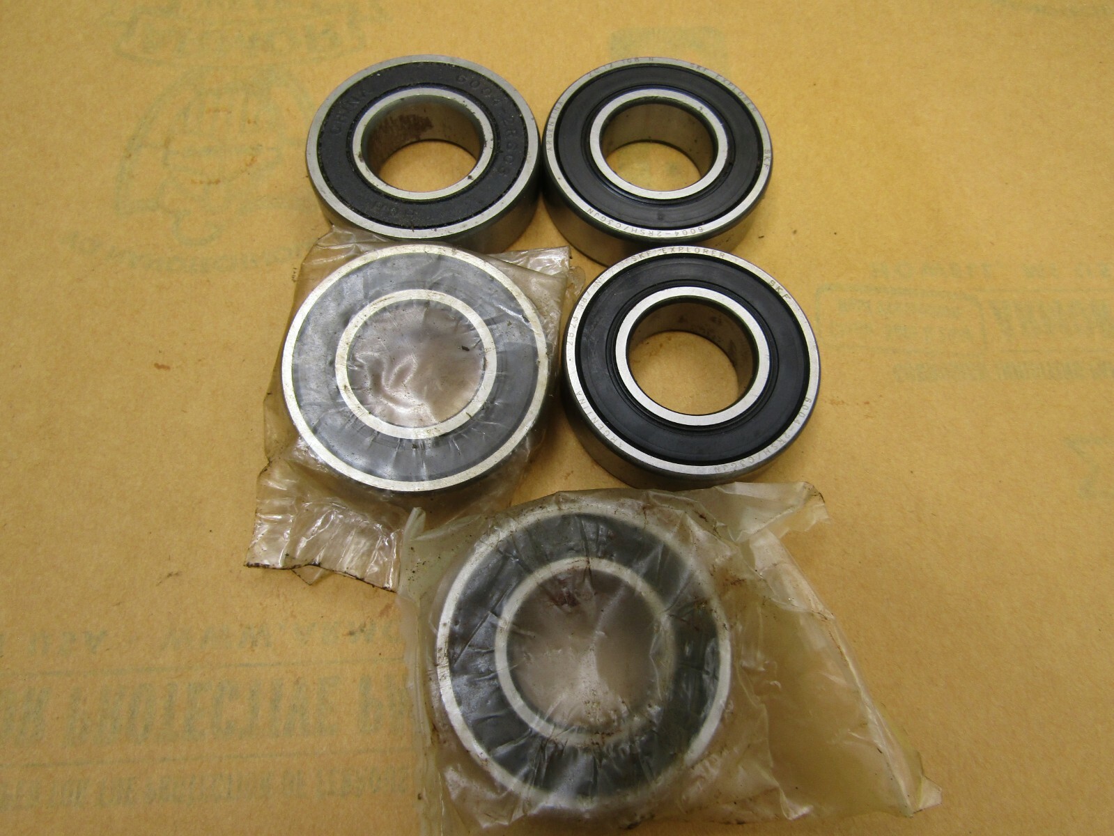 SKF 6004-2RSH/C3GJN Bearing Lot of 5!