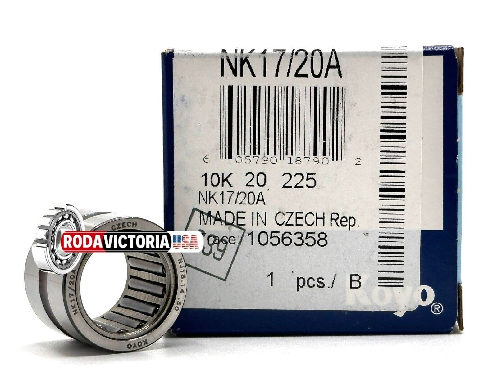 KOYO NK17/20 NEEDDLE ROLLER BEARING 17x25x20mm RNA172520 TAF172520