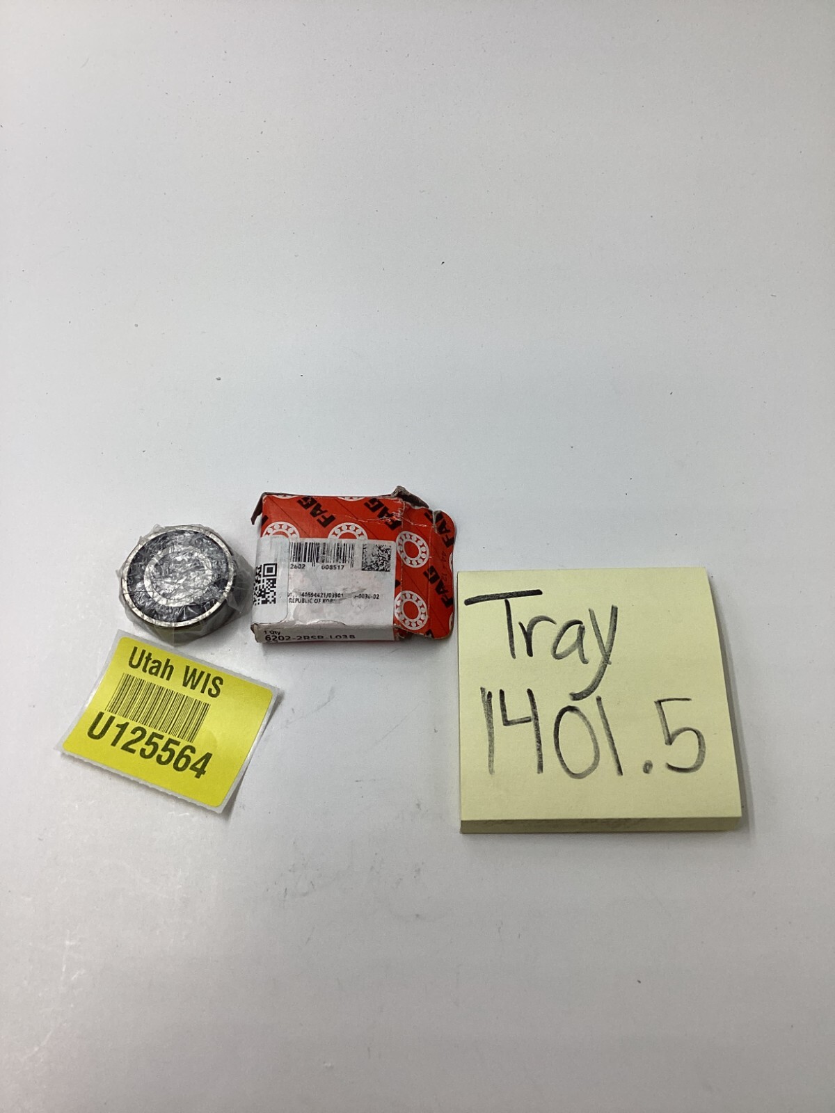 FAG OEM 6202-2RSR-L038 C3 Deep Groove Ball Bearing 15mm ID 35mm OD 11mm Width