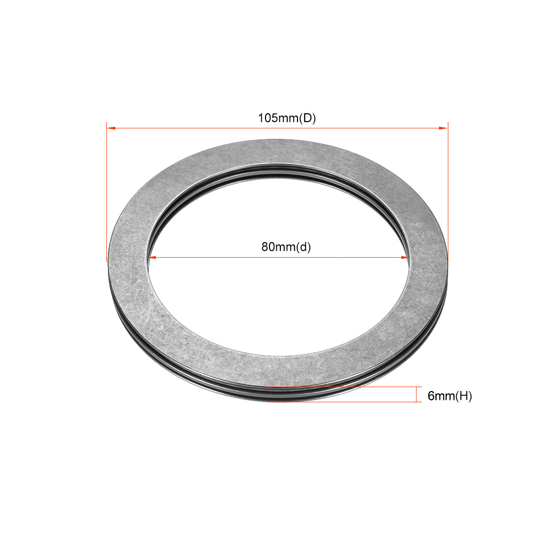 AXK80105 Needle Roller Thrust Bearings 80x105x4mm with 2 Washers Chrome Steel