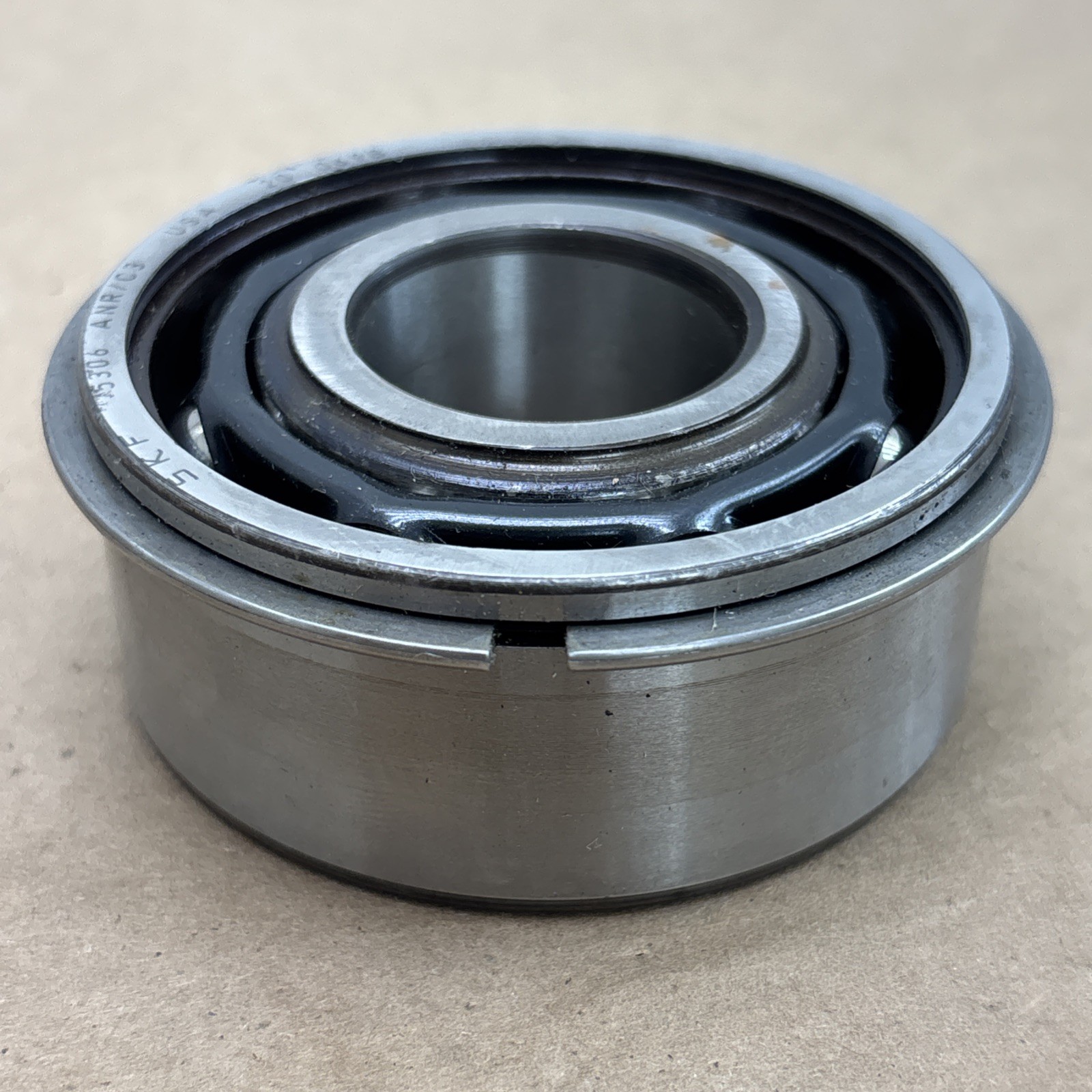 SKF 5306 ANR/C3 W/ SNAP RING DOUBLE ROW ANGULAR CONTACT BALL BEARING.