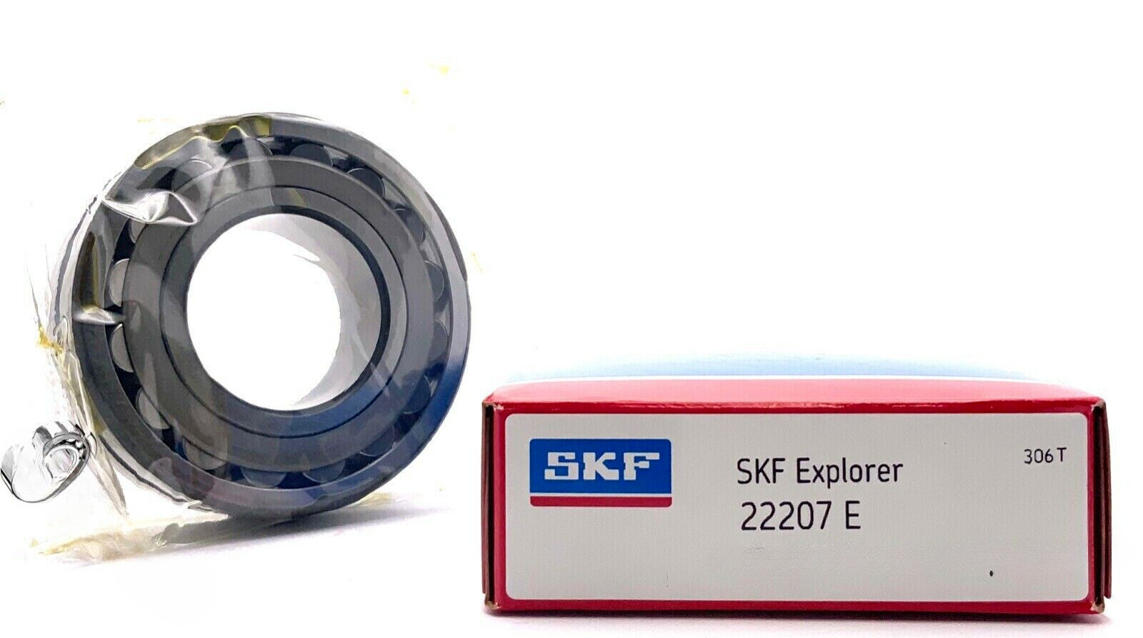 SKF 22207E Spherical Roller Bearing – 35 mm ID, 72 mm OD, 23 mm Width