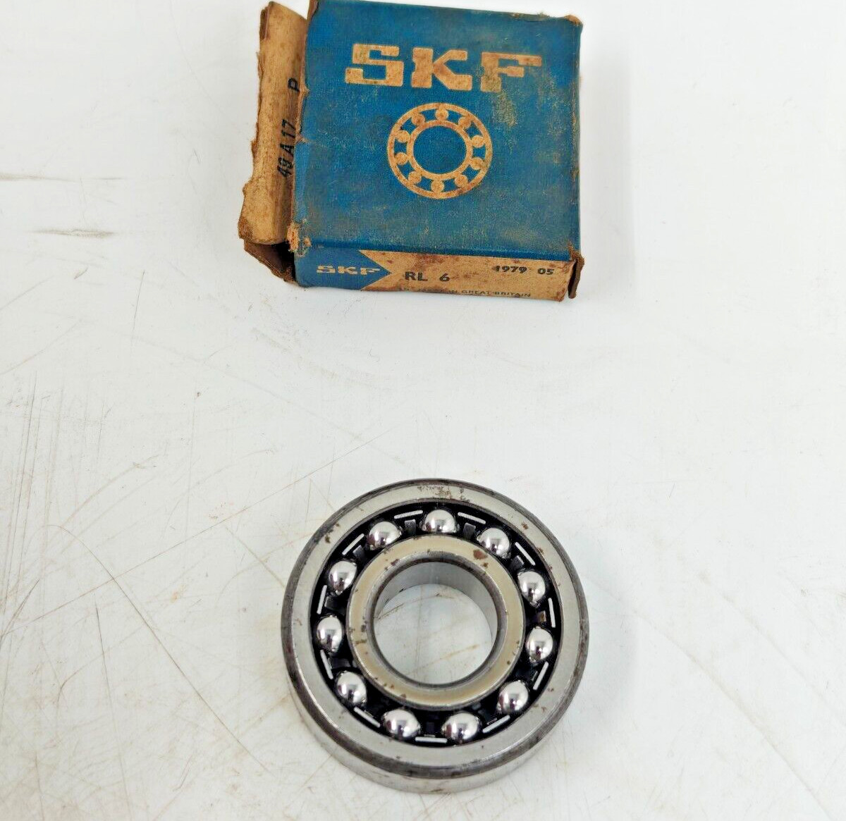 RL6 SKF Self-Aligning Ball Bearing RL 6 SKF 3/4″ x 1 7/8″ x 9/16″