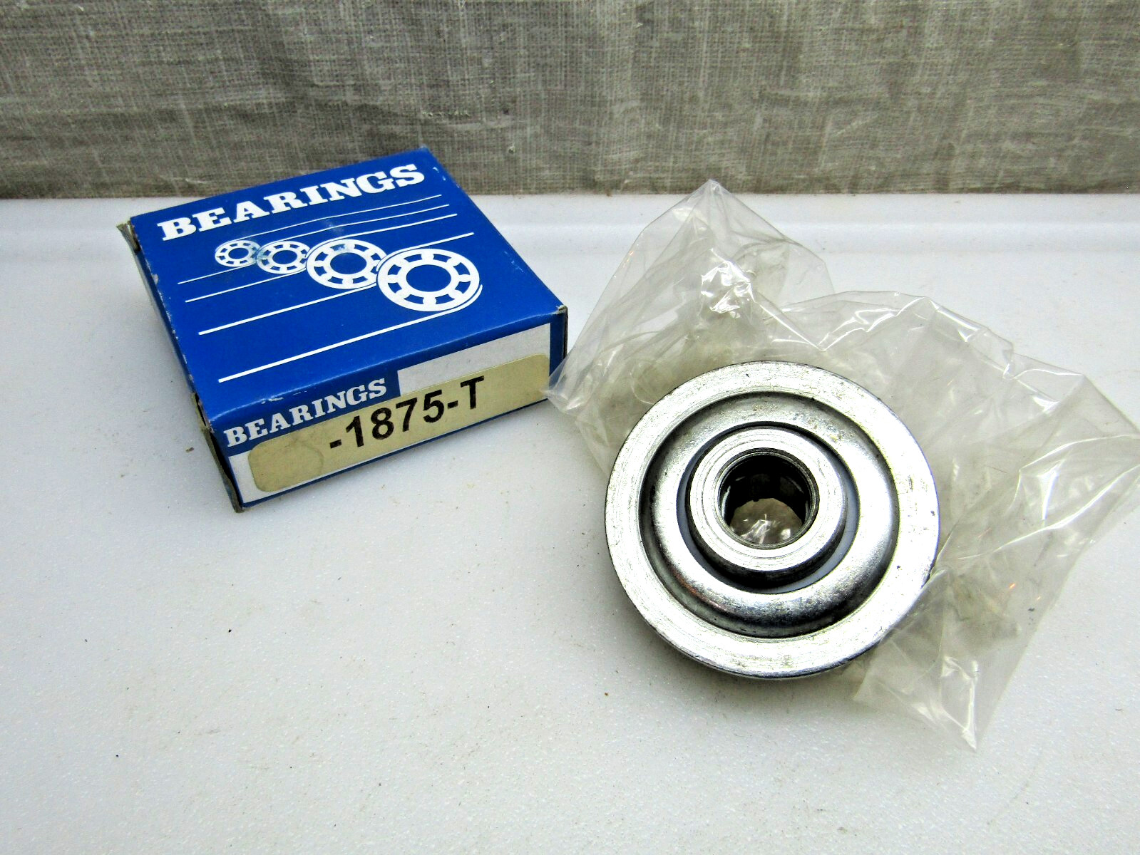 Frantz Conveyor Bearing 1875 1875T 7/16″ Hex Bore for 2″ Tube Roller 1.878″ OD