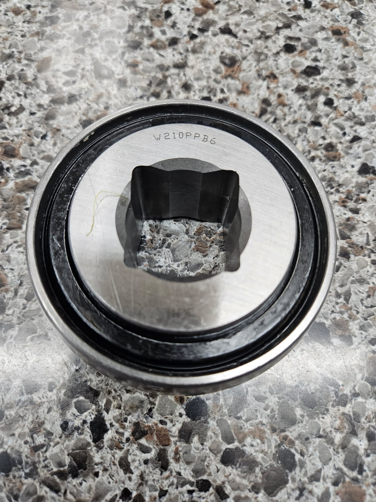 BEARING PART # W210PPB6IMP 1-1/8″ SQUARE DISC BEARING