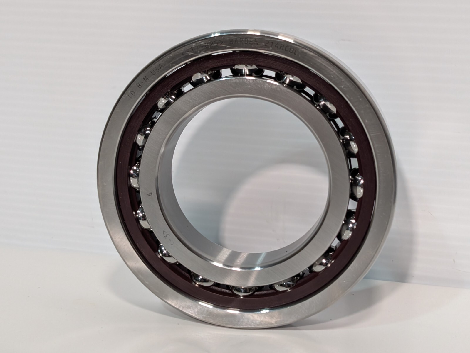 1 Pair of Barden 214HCDUL Angular Contact Bearings, ABEC 7 Precision Bearings