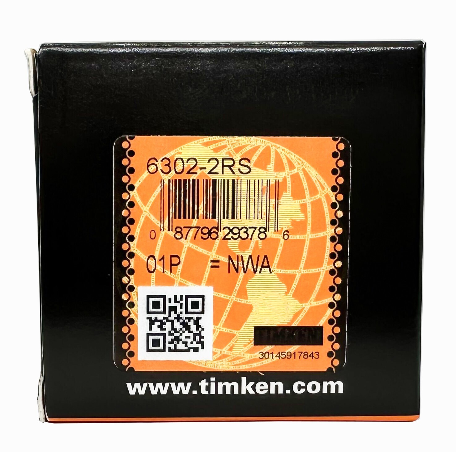 4PACK TIMKEN 6302-2RS 15X42X13MM Double Rubber Seal Ball Bearings