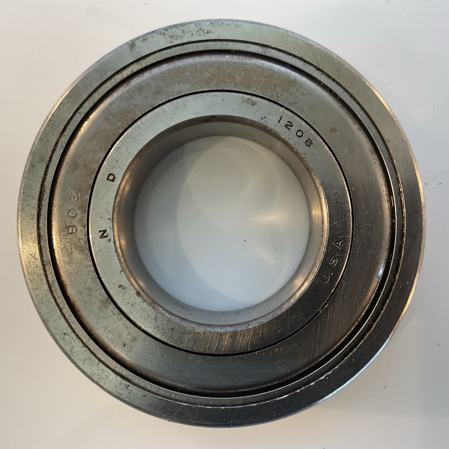 1208 ND Ball Bearing Single Shield – NOS – Made in USA