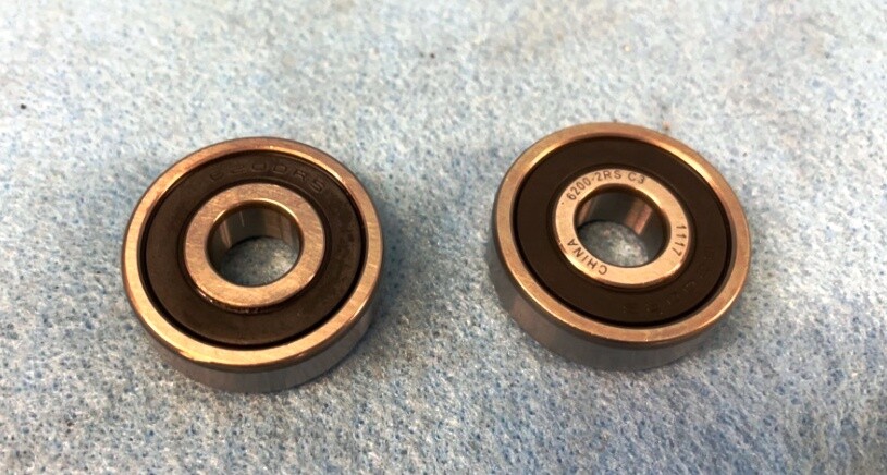 ASSORTED RUBBER SEAL BALL BEARINGS **LOT OF 5**