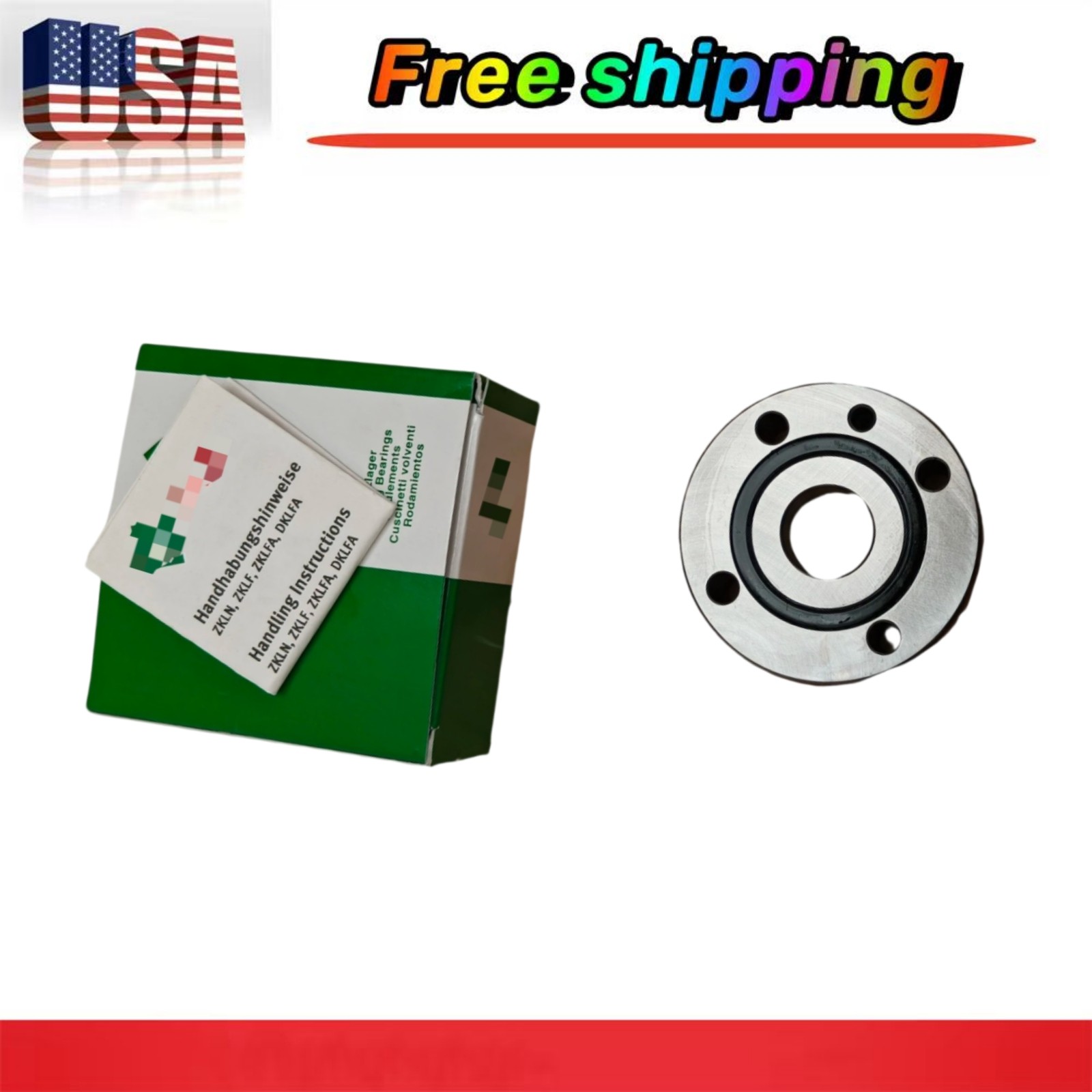 New For INA ZKLF2068-2RS-PE USA Stock Screw support bearing Silver Steel