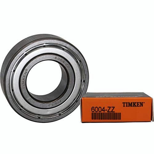(2 PACK) USA Brand TIMKEN 6004-ZZ 20X42X12MM Double Metal Seal Ball Bearings