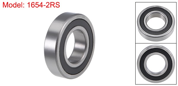 1654-2RS Ball Bearings Z2 1-1/4×2-1/2×5/8 inch Double Sealed Chrome Steel