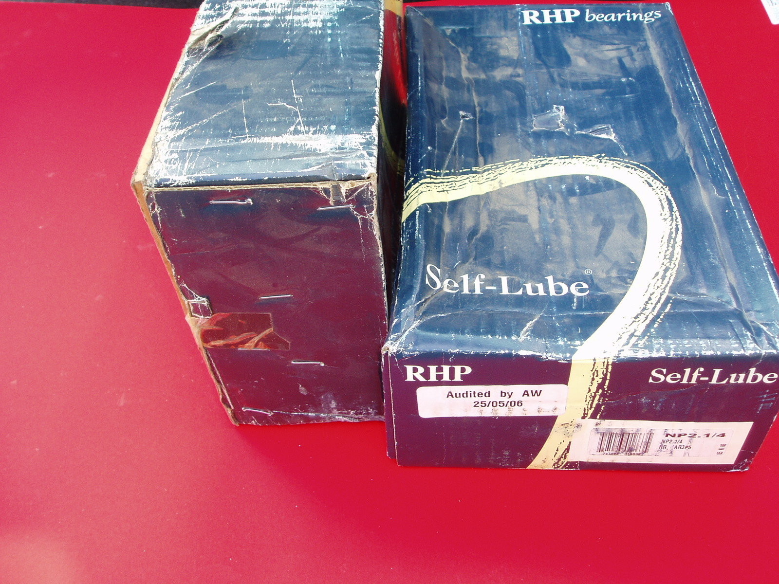 Pair RHP England Brand NP2.1/4 or 2-1/4″ Mounted Pillow Block Bearing assembly