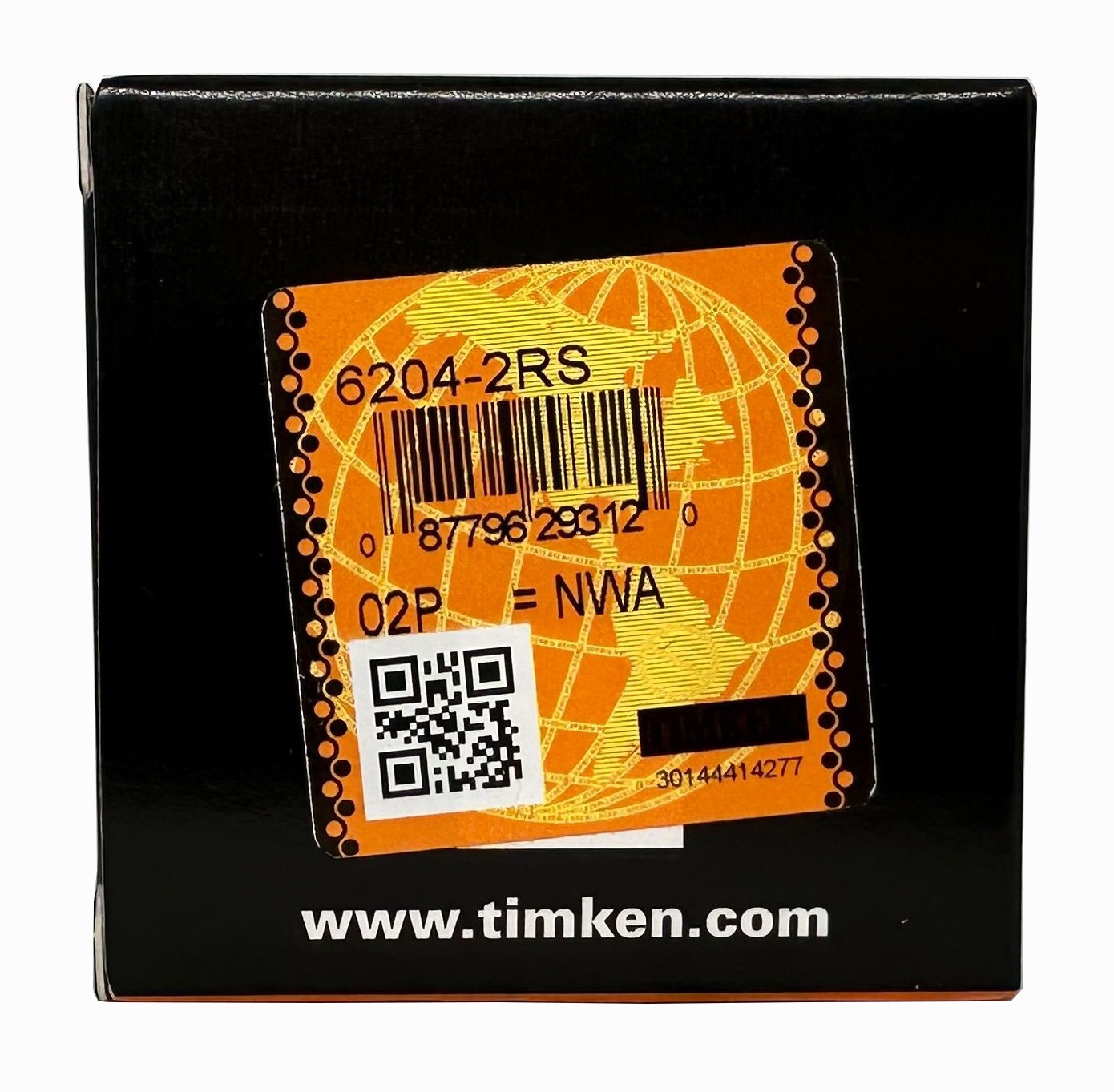 (2 PACK) USA TIMKEN 6204-2RS 20X47X14MM Double Rubber Seal Bearings