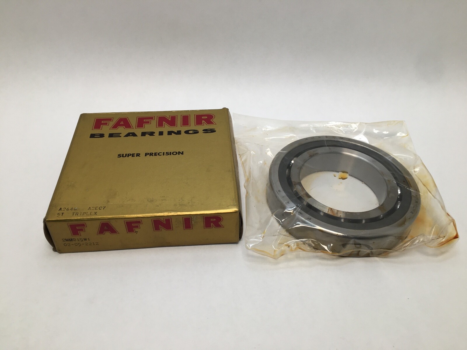 Fafnir 2MM215WI Angular Bearing 75x130x25 mm 7215-C 2MM-215-WI-CR ABEC7 USA