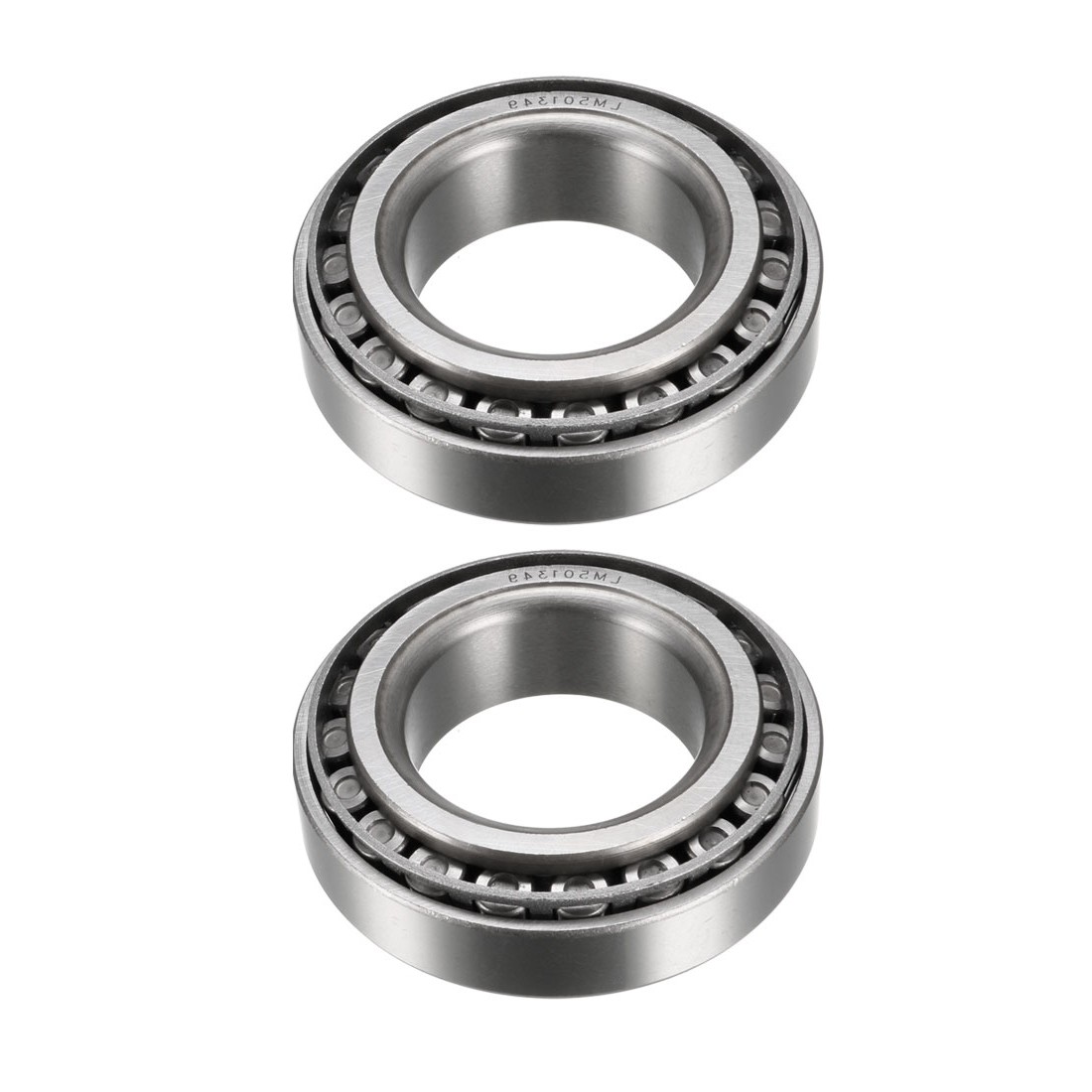 2pcs LM501349/LM501310 Tapered Roller Bearing Cone and Cup 1.63″ Bore 2.89″
