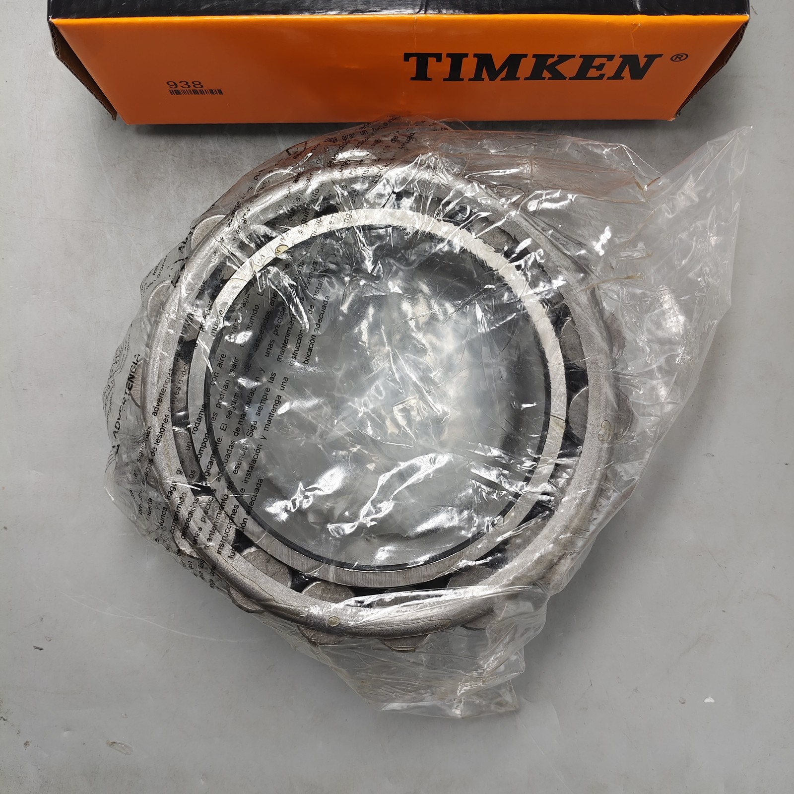 NEW For Timken 938 Taper Roller Bearing Cone Steel US
