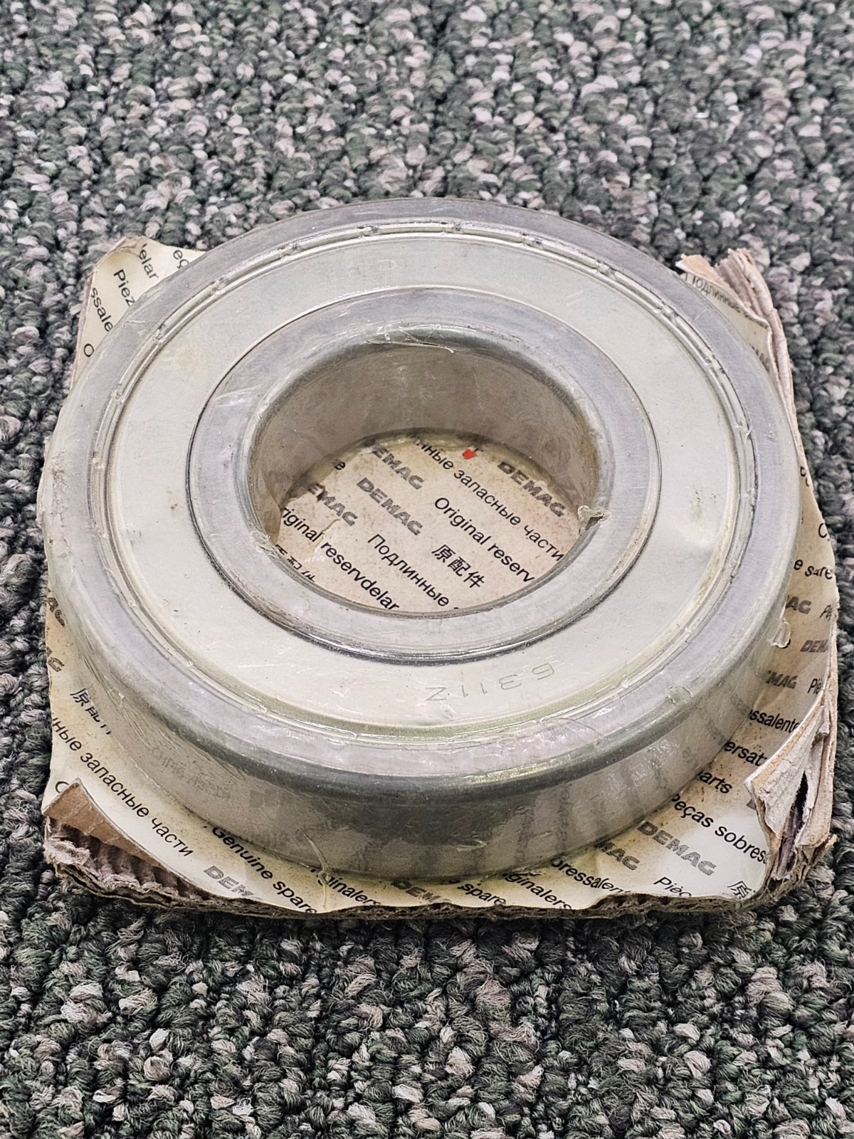 Demag LFD 6311Z Ball Bearing Deep Groove Single Shielded 6311-Z
