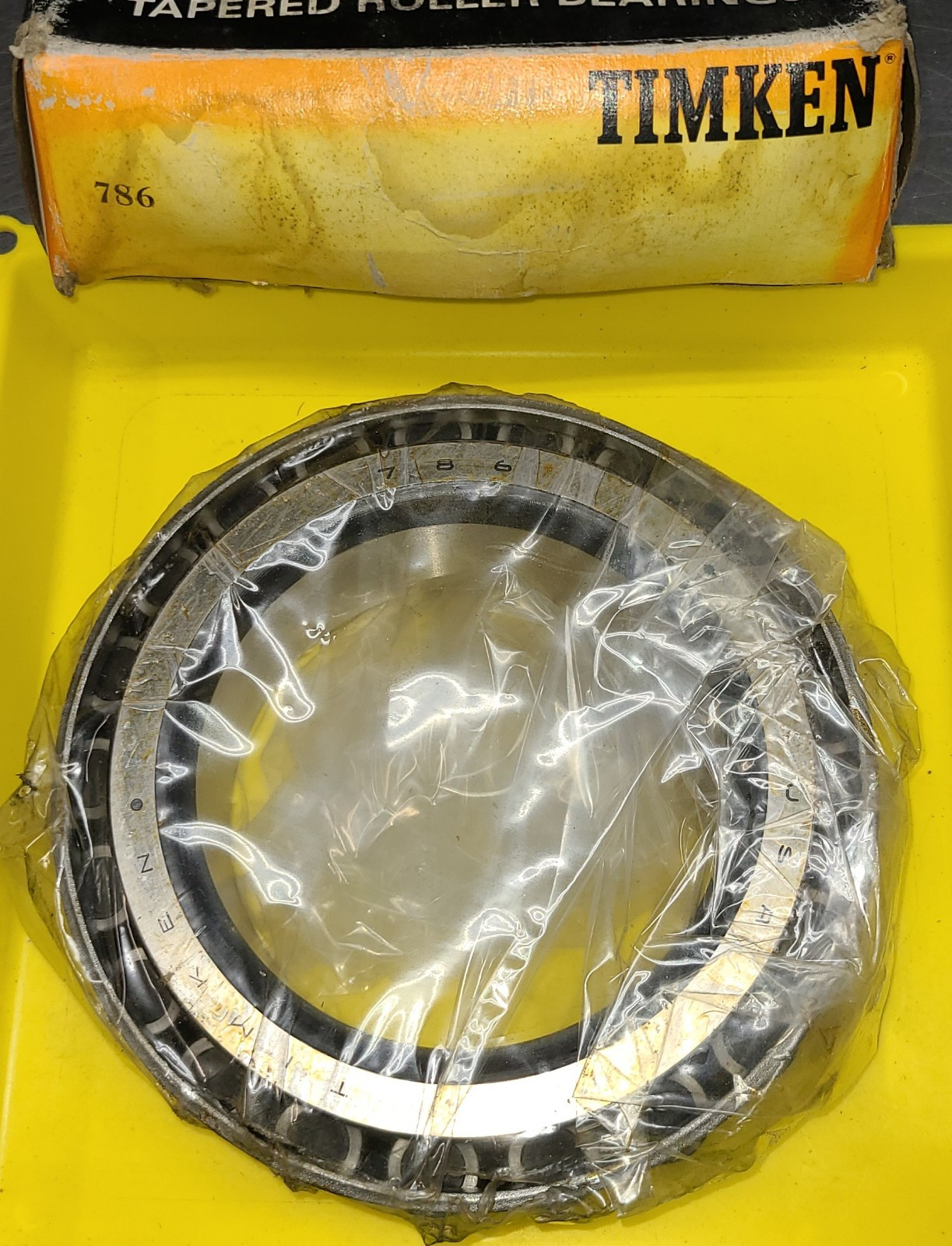 Timken 786 Tapered Roller Bearing Cone, 4.125″ Bore, 1.89″ Width