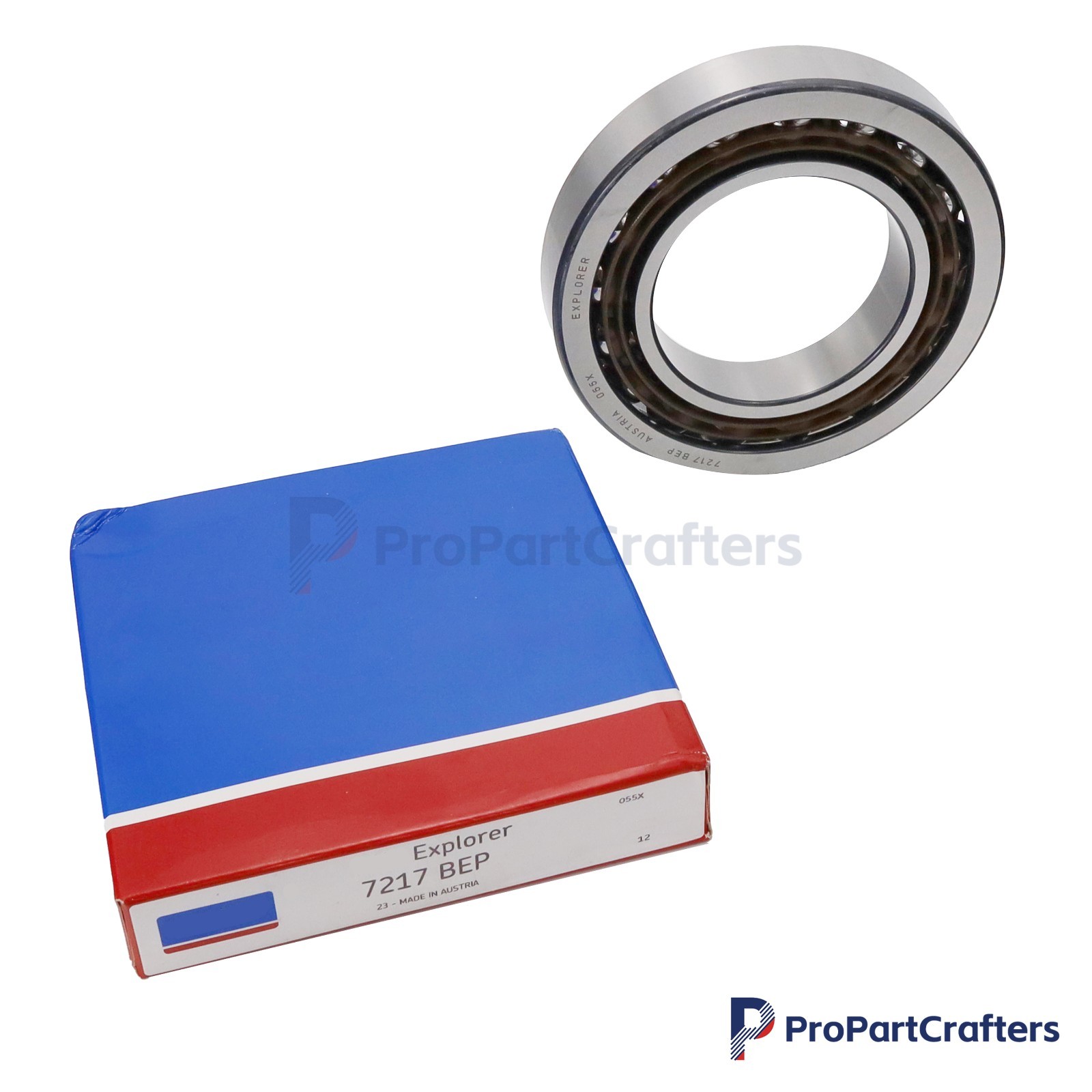 NEW Fits SKF 7217 BEP Angular Contact Bearing 85mm Bore Fast Shipping US