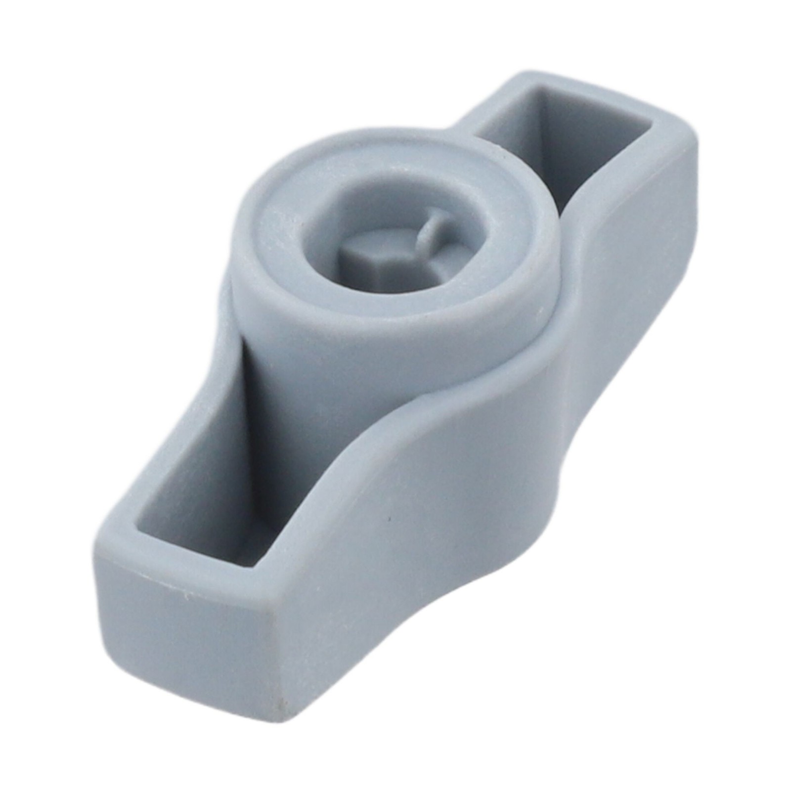 1pc Gray Plastic Square Water Supply Valve Knob for Gas Boiler Applications
