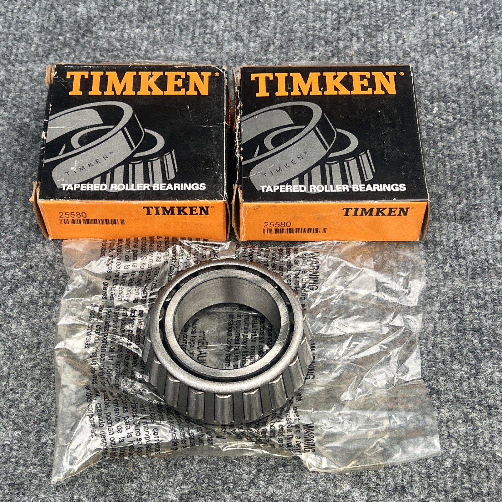 TIMKEN 25580-20024 TAPERED ROLLER BEARING CONE – 1.7500 in ID New