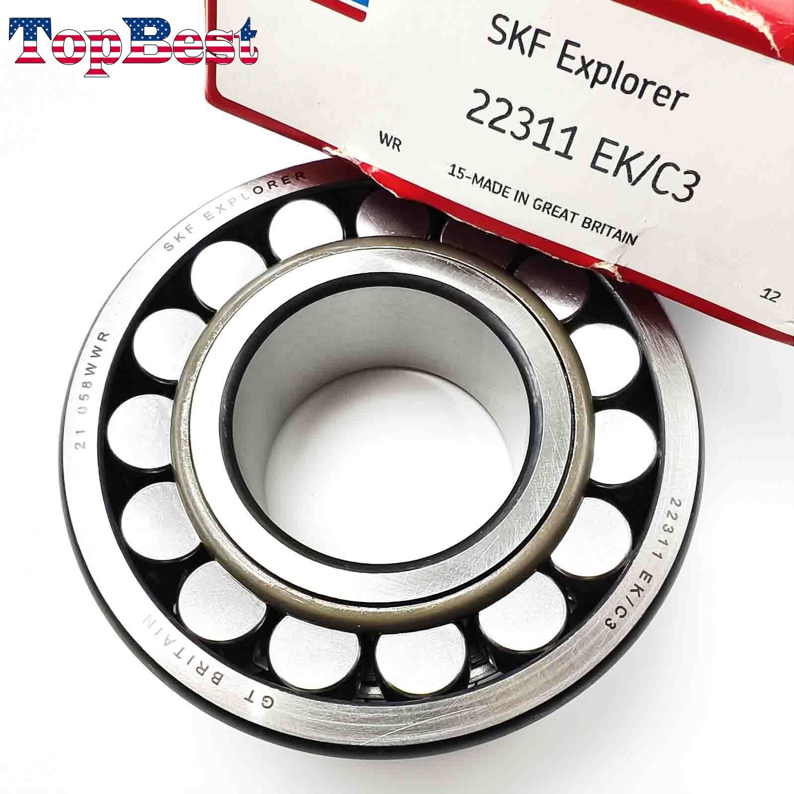 1pcs New Spherical Roller Bearing for SKF 22311 EK/C3 55x120x43mm