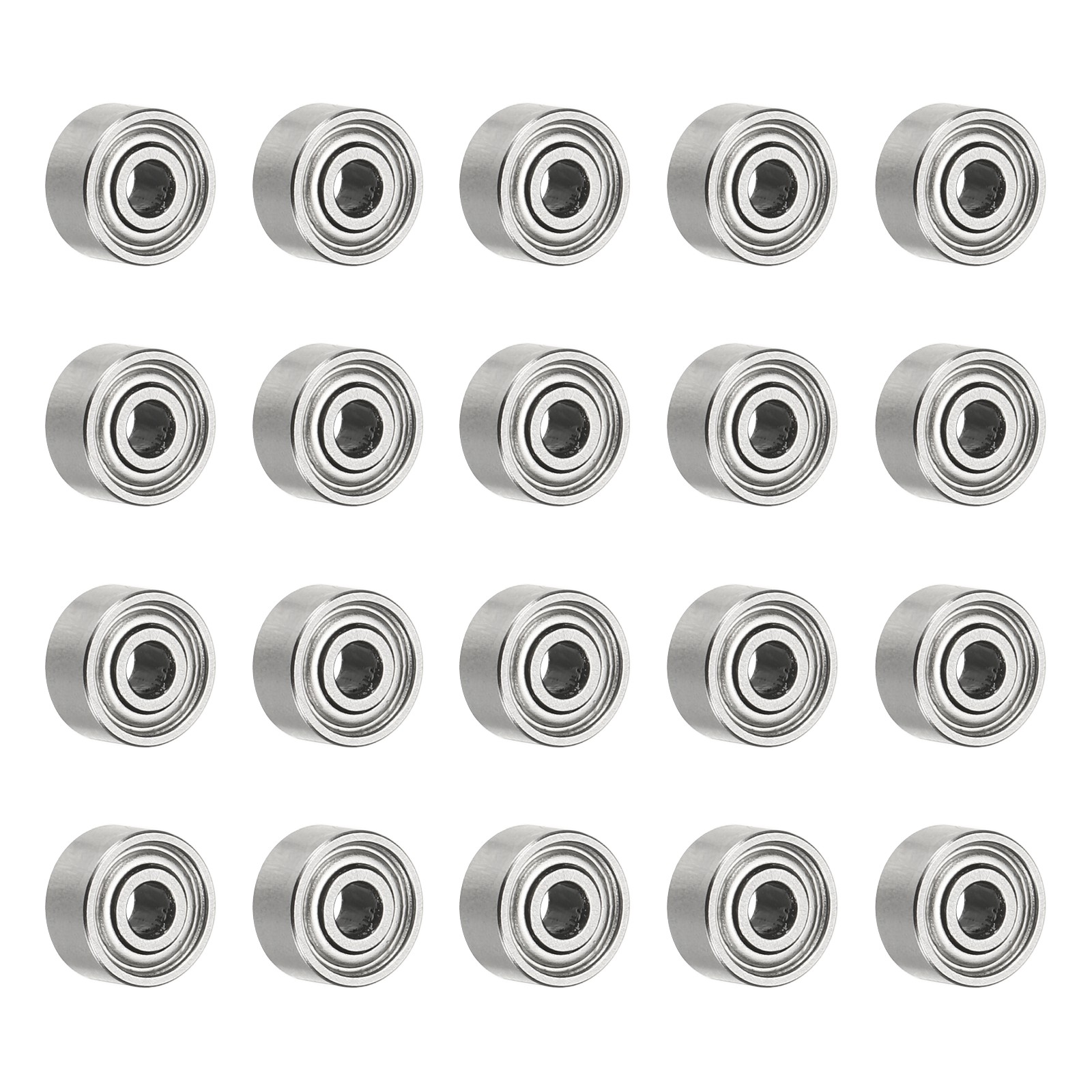 20 Pieces Ball Bearings 692ZZ, 2x6x3mm for Double Shield