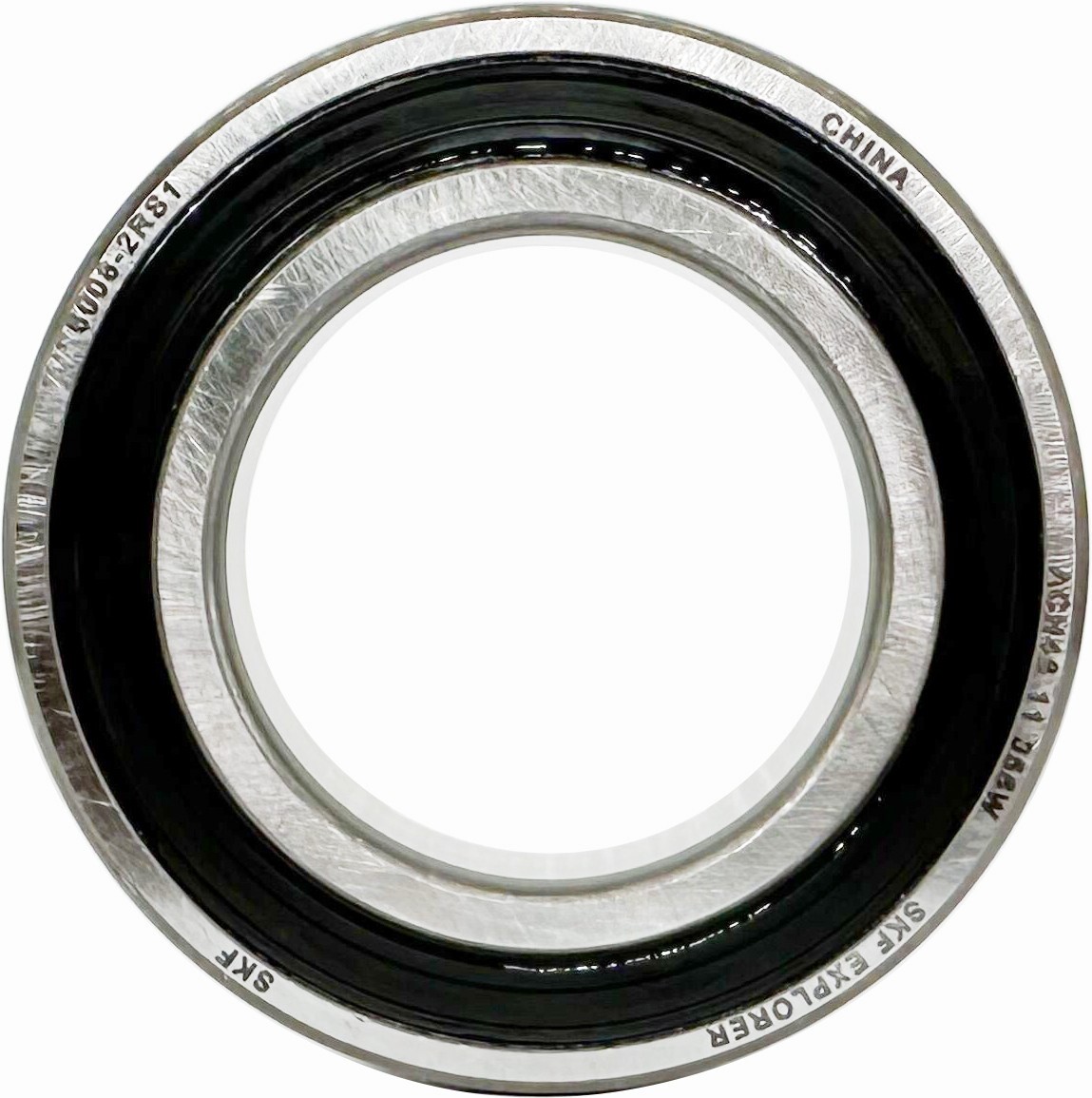 SKF 6008 2RS1 DEEP GROOVE BALL BEARING, RUBBER SEALED 40x68x15 mm