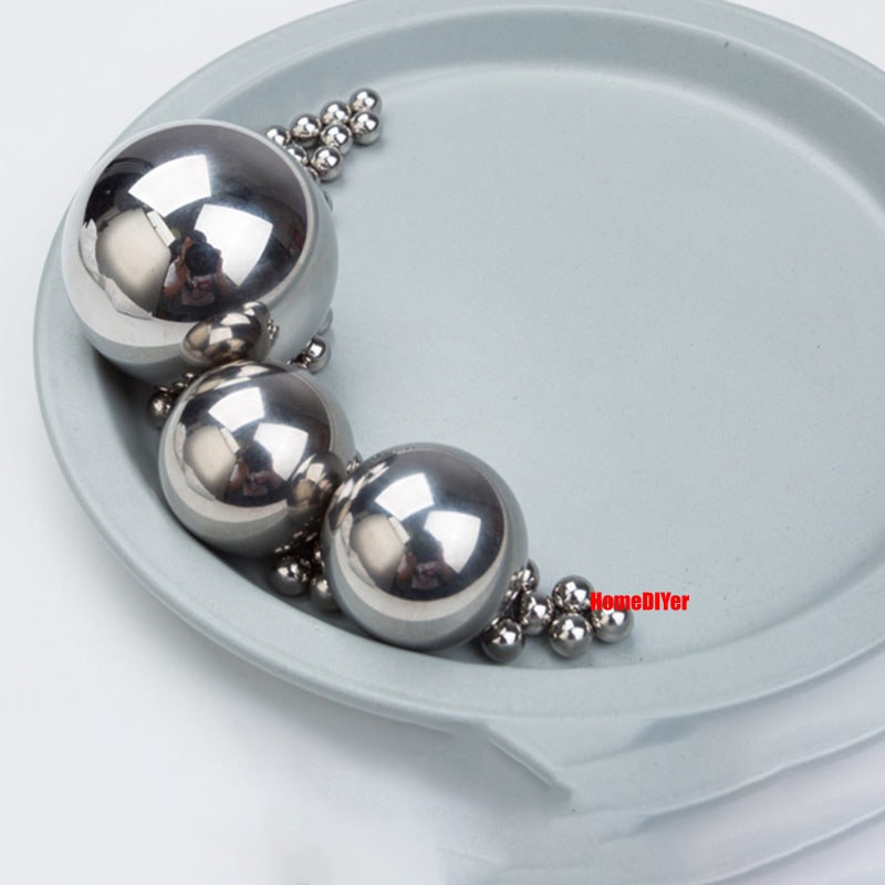 GCR15 G5 Ball Bearings Solid Steel Balls High Precision Diameter 1mm- 18.256mm